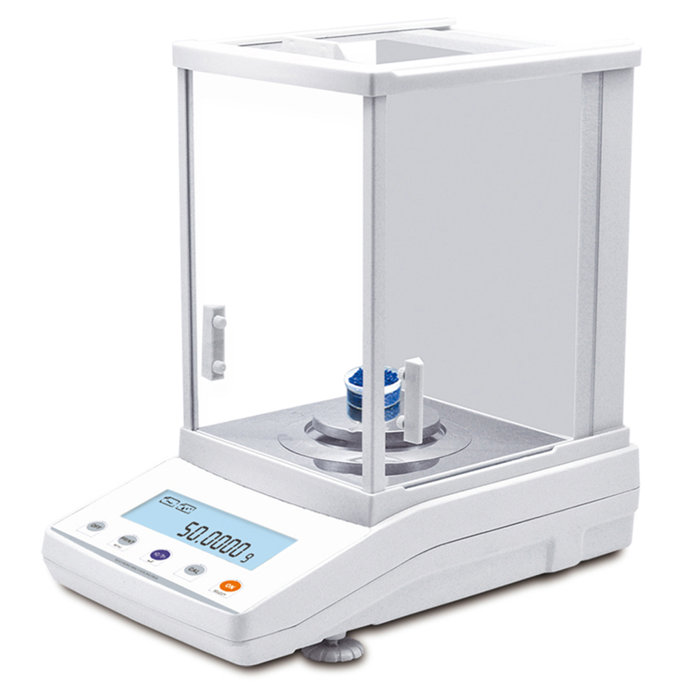 Balances analytiques d'étalonnage interne de 0,1 mg